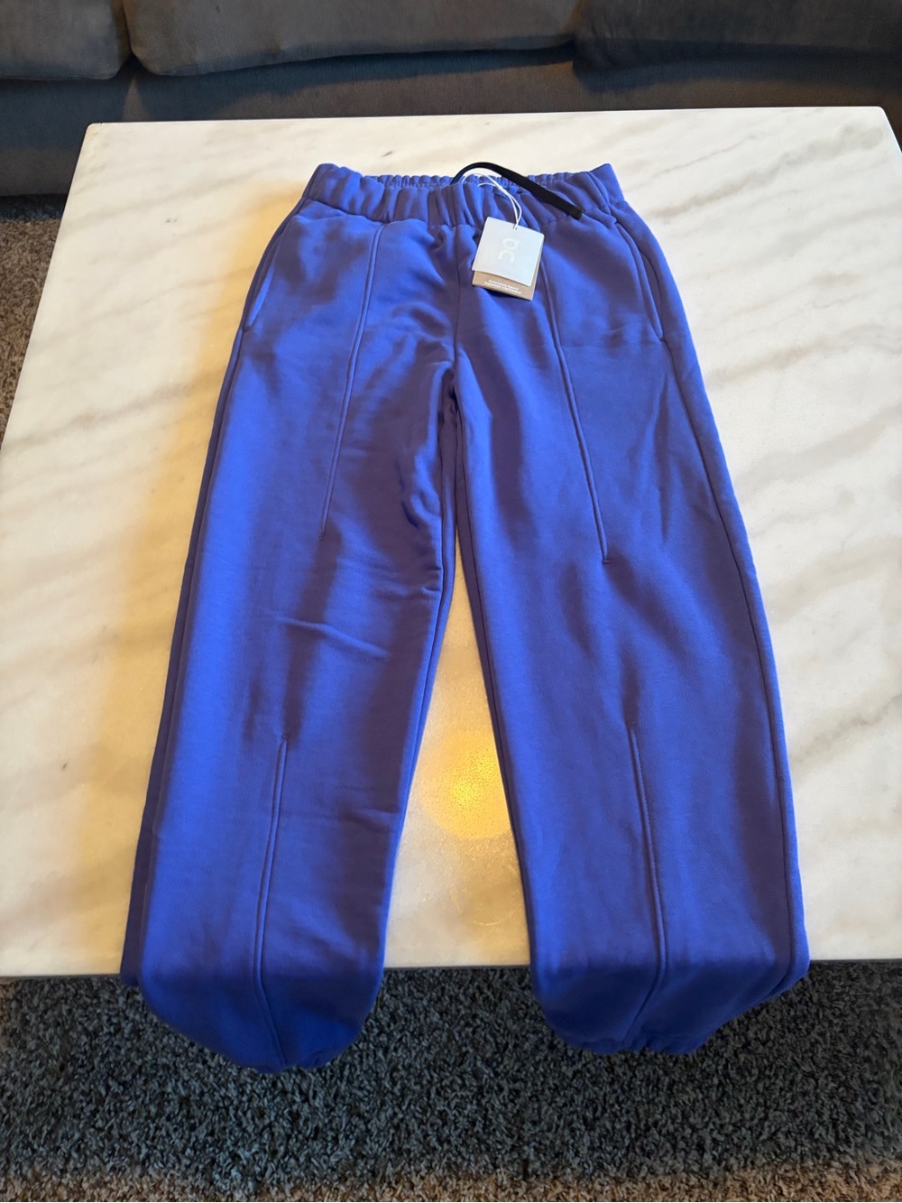 On Running woman’s Royal Purple Jogger Sweatpantst